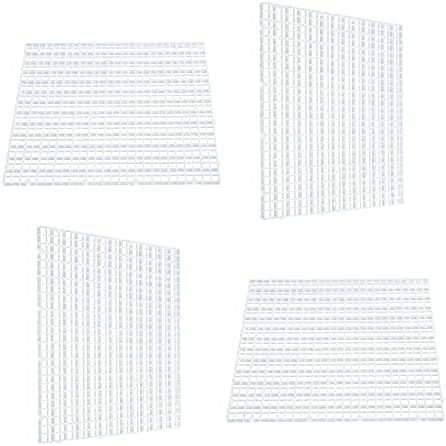 Aquarium Fish Tank Bottom Isolation, Grid Divider Tray Egg 4 Pcs,L