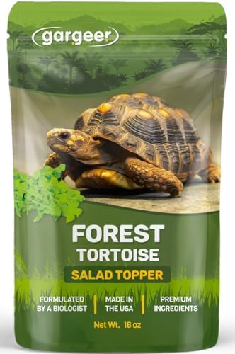 Gargeer 16oz Forest Tortoise Salad Topper. Enhanced Appetite, USA Made