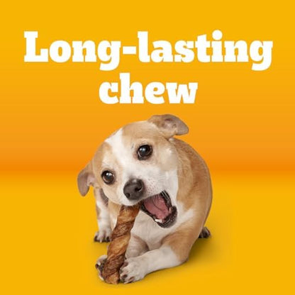 Pedigree Twisty Chews Small Dog Treats, Chicken & Beef, 40 Count
