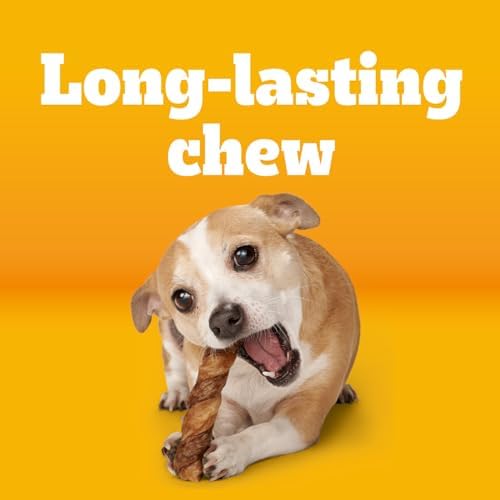 Pedigree Twisty Chews Small Dog Treats, Chicken & Beef, 40 Count