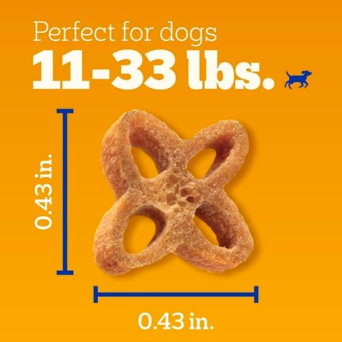 Pedigree Dentastix Chewy Chunx Small Dental Dog Treats, Chicken, 13.5 oz