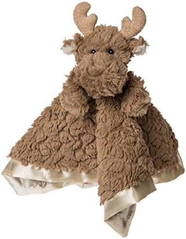 Mary Meyer Baby Lovey Putty Nursery Newborn & Toddler Boys and Girls Security Blanket Stuffed Animal Soft Snuggle Toy, 13 x 13-Inches, Moose