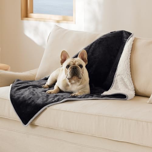 Bedsure Waterproof Dog Blankets for Medium Dogs Washable Soft Warm, 30"X40"