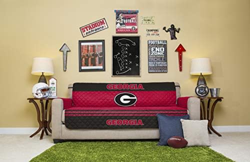 Pegasus Sports NCAA Microfiber Furniture Protector Cover with Elastic Straps