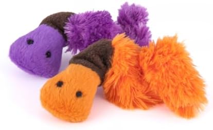 P.L.A.Y. PET Lifestyle and You Feline Frenzy Wiggly Worms Plush Squeaky CAT Toy