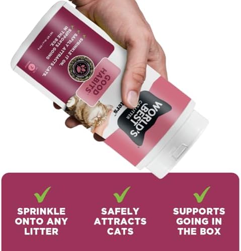 World's Best Cat Litter Boosters Good Habits Additive, 18 oz Canister