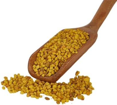 Pleasantly War Bee Pollen for Bearded Dragons and Amphibians, Natural Granules, Premium Grade, Digestive and Immune Support,8oz