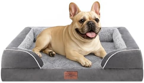 Comfort Expression Waterproof Orthopedic Dog Bed for Medium Size Dog