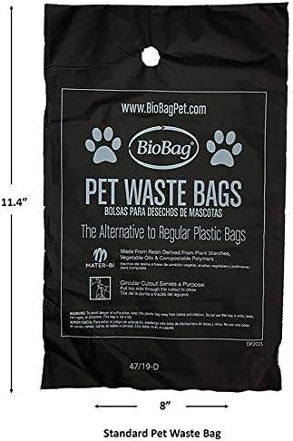 BioBag, Pet Waste Bags, 50 Count (Pack of 4)