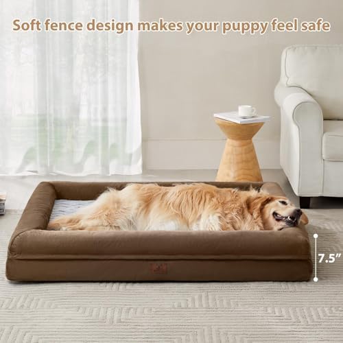 WNPETHOME Giant Dog Bed Orthopedic for Senior Dog Bed Comfy Sleeping