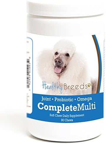 Healthy Breeds Poodle All In One Multivitamin Soft Chew 90 Count