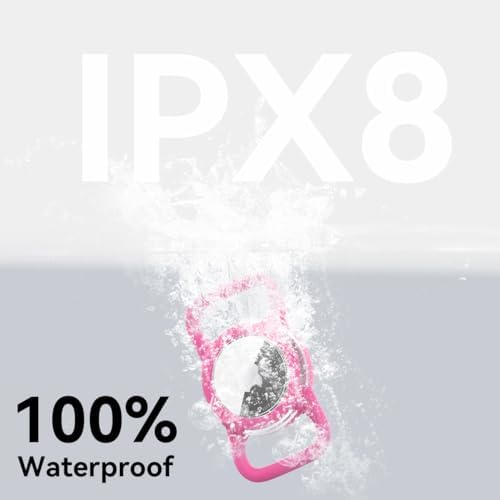 Waterproof AirTag Holder for Dog Collar, Soft Slide-On Dog AirTag Holder