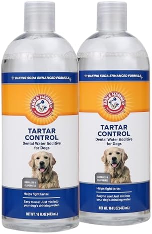 Arm & Hammer Clinical Care Dental Rinse for Dogs, 16 Fl Oz, 2-Pack