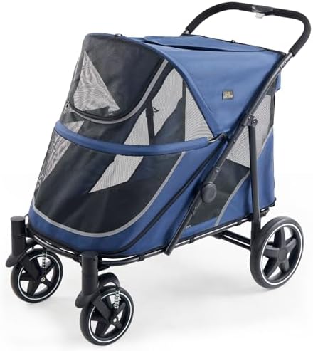 CANINE CANYON All-Terrain Pet Stroller for Large & Medium Dogs