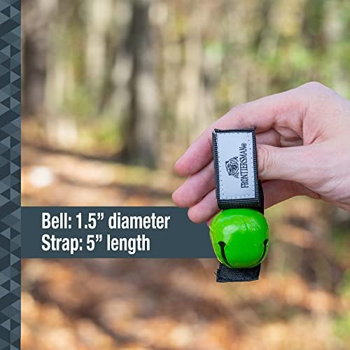 SABRE Frontiersman Bear Bell with Magnetic Silencer for Hiking & Camping
