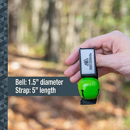 SABRE Frontiersman Bear Bell with Magnetic Silencer for Hiking & Camping