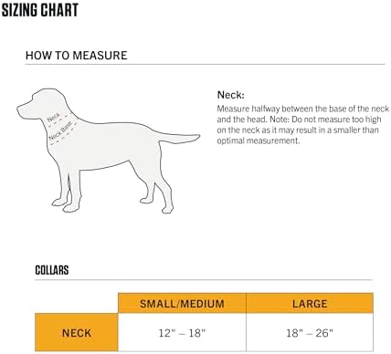 Carhartt Dog Collar Coral Glow L