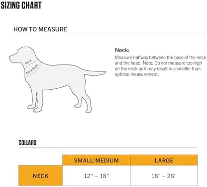 Carhartt Dog Collar Coral Glow L