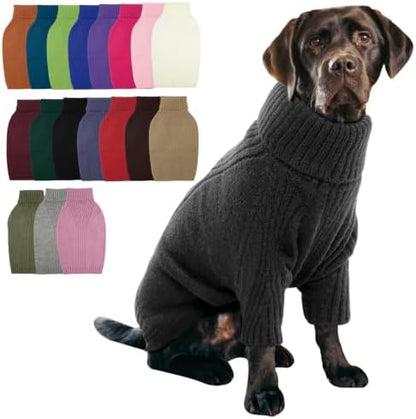 IECOii XXXL Dog Sweater,Warm Dog Sweaters for Extra Large Dogs Girl Boy