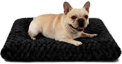Dog Bed Medium Size, Plush Washable Pet Bed Mat, Dog Crate Bed 29"x21"