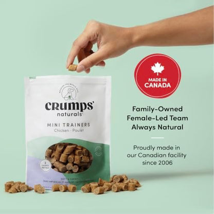 Crumps' Naturals Semi Moist Chicken Mini Trainers 4.2oz /120g