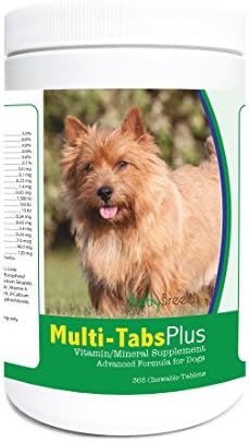 Healthy Breeds Norwich Terrier Multi-Tabs Plus Chewable Tablets 365 Count