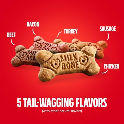 Milk-Bone Flavor Snacks Small Dog Biscuits, 60 oz Boxes