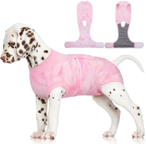 FUAMEY Surgery Suit for Dogs Female After Spayed, Soft Onesie for Surgery