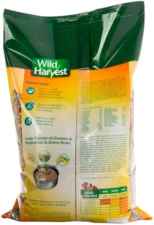 Wild Harvest Advanced Nutrition Guinea Pig Food, 8 lbs