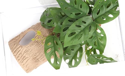 Reptile Fake Plants Terrarium Decor Leopard Gecko Bearded Dragon