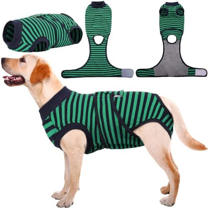 Kuoser Recovery Suit for Dogs Cats, Soft Dog Surgery Suit Female Male Spay