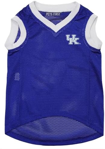 Pets First NCAA Basketball Pet Jersey KENTUCKY WILDCATS Dog Jersey, Large (KY-4020-LG)