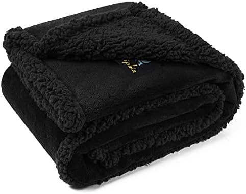 Luciphia Waterproof Blanket for Large Dog, Reversible Sherpa Couch Cover