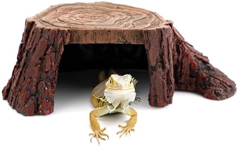 Aquarium Tank Accessories, Safe & Comfortable Hide, Reptile Hideout, Tortoises, Lizards, Hamster House