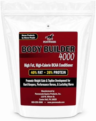 Pennwoods Body Builder 4000 Horse Weight Gain Fat Conditioner, 11 lb
