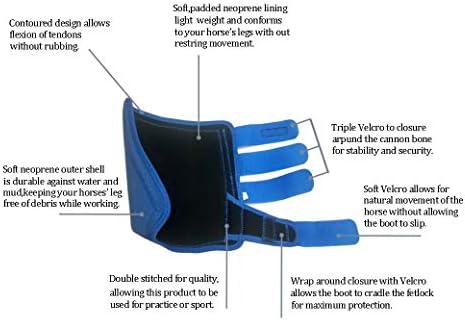 Horse Sports Medicine Boots Horse Sport Boots Horse Leg Wraps One Pair
