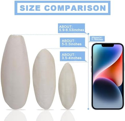 Bird Cuttlebone for Parakeets, Cuddle Bone, Birds Calcium, 5"-5.5", 6 Pcs
