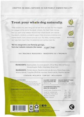 Crumps' Naturals Plaque Busters Advanced - Double Fresh Dental Sticks 9.5oz