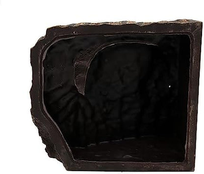 Resin Reptile Hideouts Cave Habitat Decor, B- Extra Large