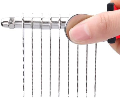 QUMY Dog Comb Kit-Dematting Rake Comb for Dogs Metal Cat Dog Grooming Brush