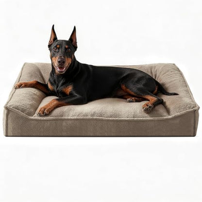 FURTIME XXL Orthopedic Dog Beds Large Sized Dog, Extra Thick Dog Couch 48"