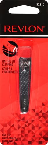 Revlon Compact Nail Clipper | Silver | Pack of 2