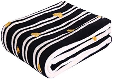 Elegant Comfort Velvet Touch Ultra Plush Christmas Holiday Printed Fleece Throw/Blanket-50 x 60inch, (Golden Heart)