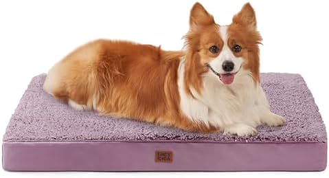 EHEYCIGA Orthopedic Dog Bed Large with Removable Washable Cover, 35x23