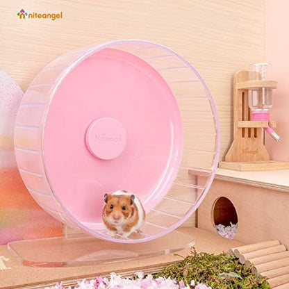 Niteangel Super-Silent Hamster Exercise Wheels: Quiet 11 inch Running Wheel