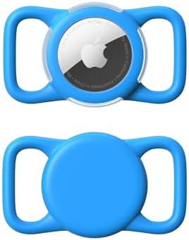 Waterproof AirTag Holder for Dog Collar, Soft Slide-On Dog AirTag Holder