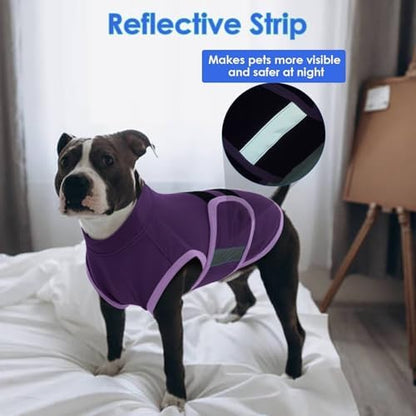 MIGOHI Dog Anxiety Relief Coat, XL, Purple