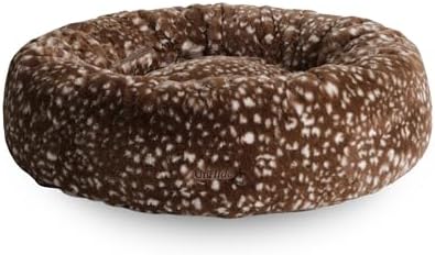 UnHide Floof Pet Bed, Extra Soft Dog Bed with Removable Faux Fur Cover