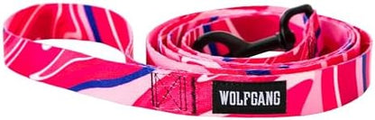Wolfgang 1 Inch Venture Dog Leash Marbleswirl Print Small