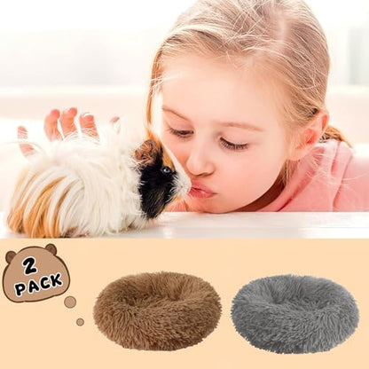 PETKNOWS 2-Pack Winter Guinea Pig Beds Hamster Bed Small Animal Hideout